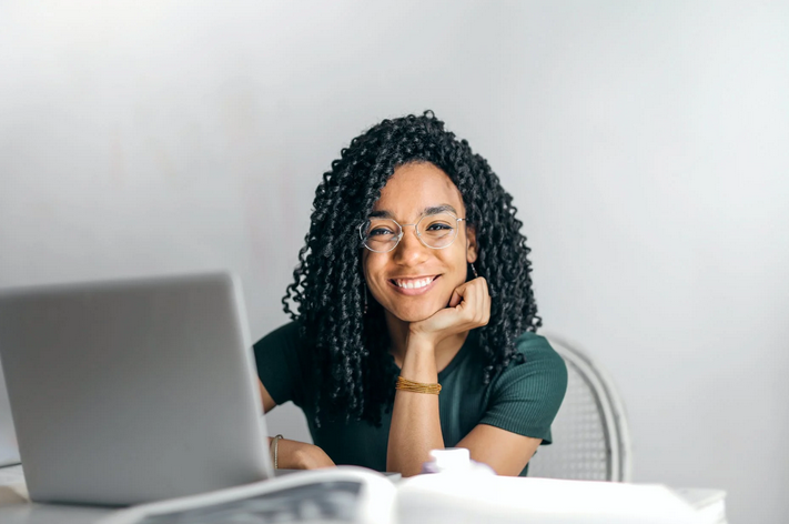 smiling student